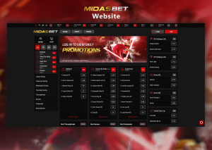 MidasBet Website